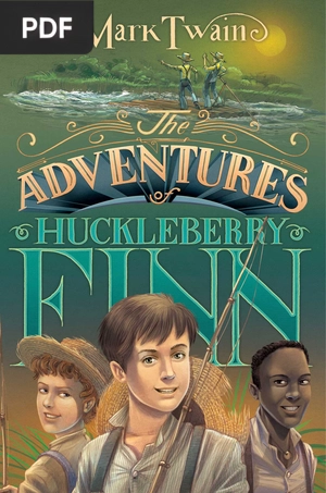 Cover of Adventures of Huckleberry Finn