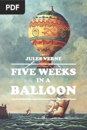 Cover of Five Weeks in a Balloon