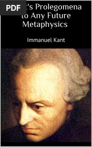 Cover of Prolegomena to Any Future Metaphysics
