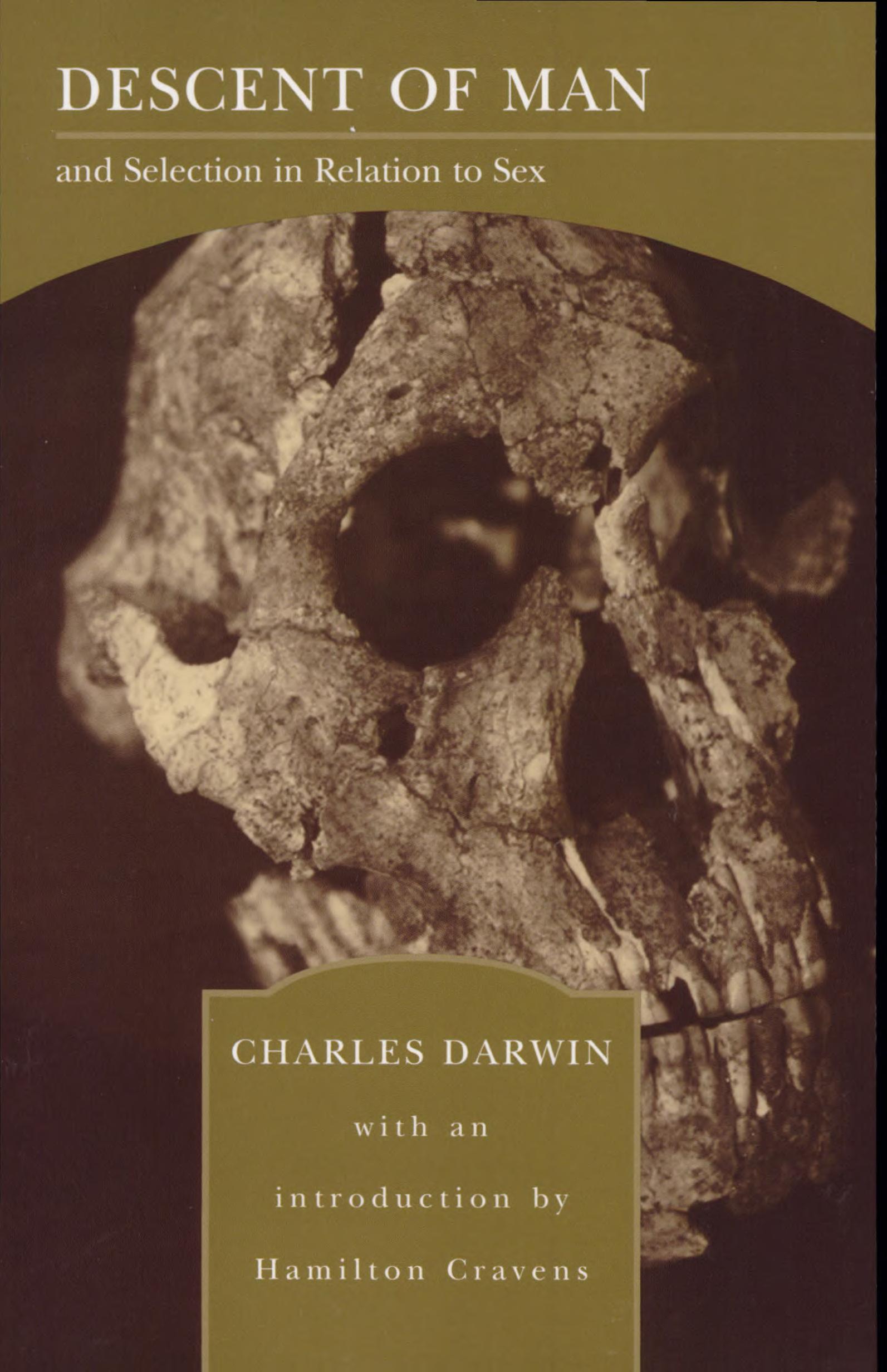 Cover of The Descent of Man