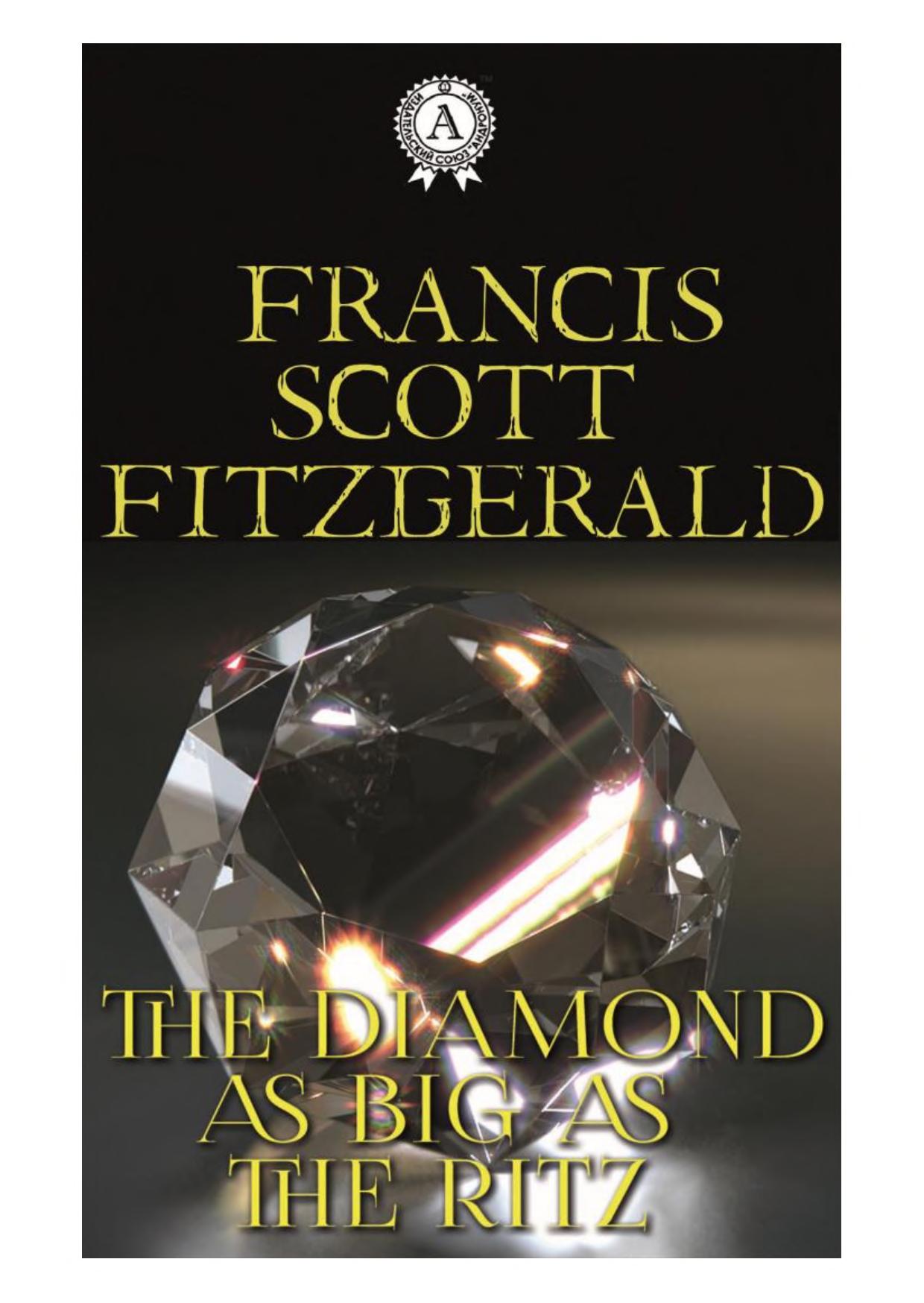 Cover of The Diamond As Big As The Ritz