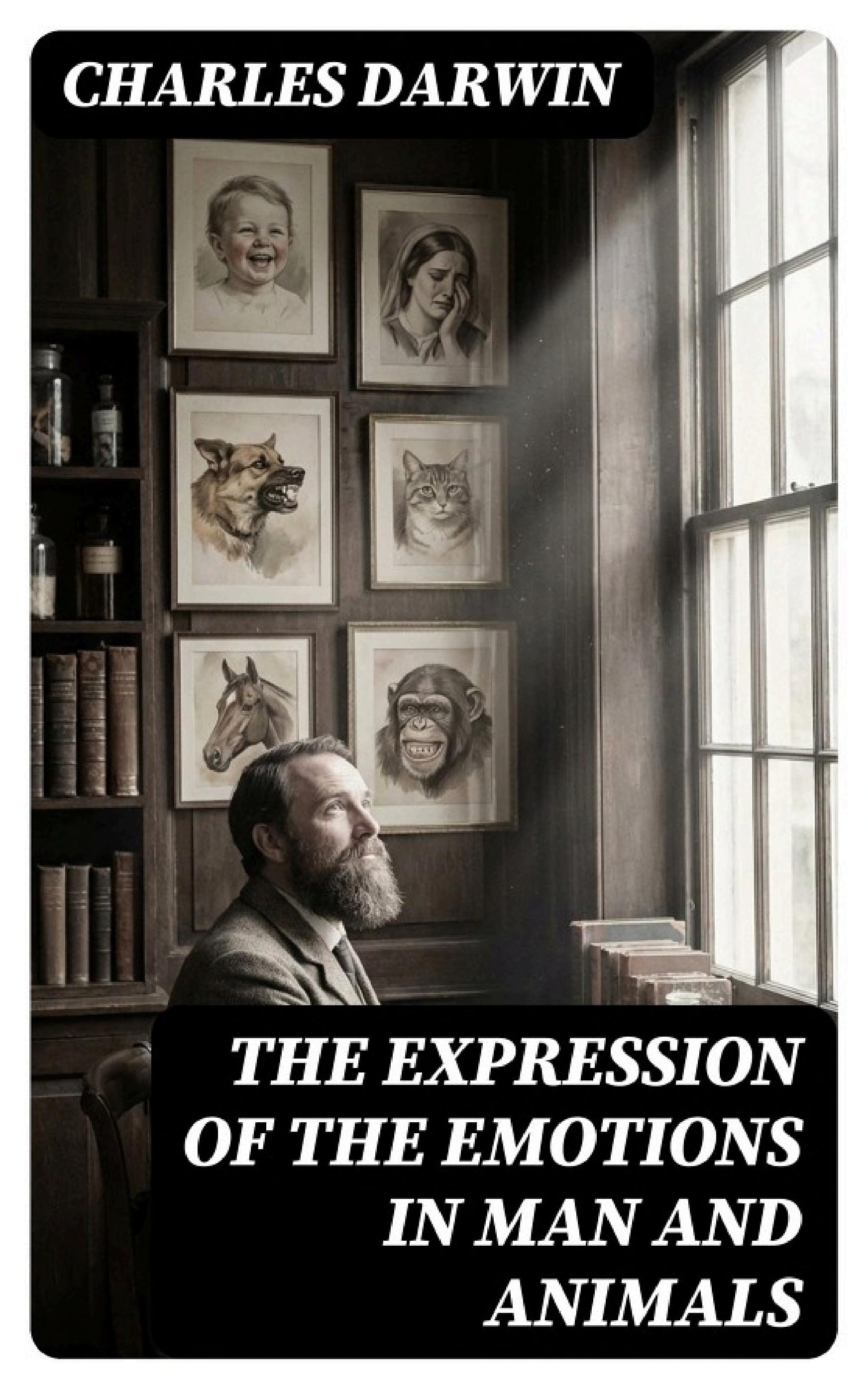 Cover of The Expression of the Emotions in Man and Animals