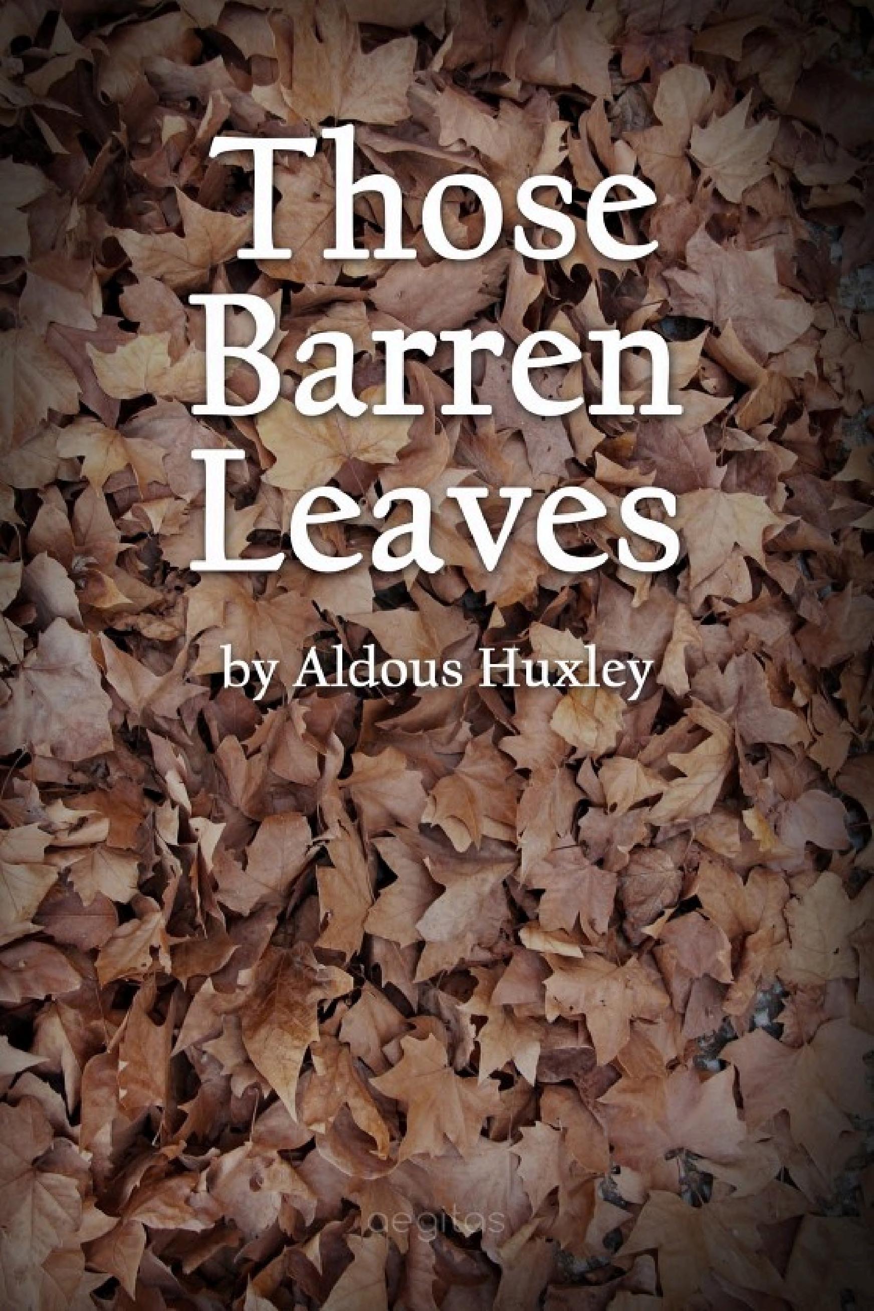 Cover of Those Barren Leaves