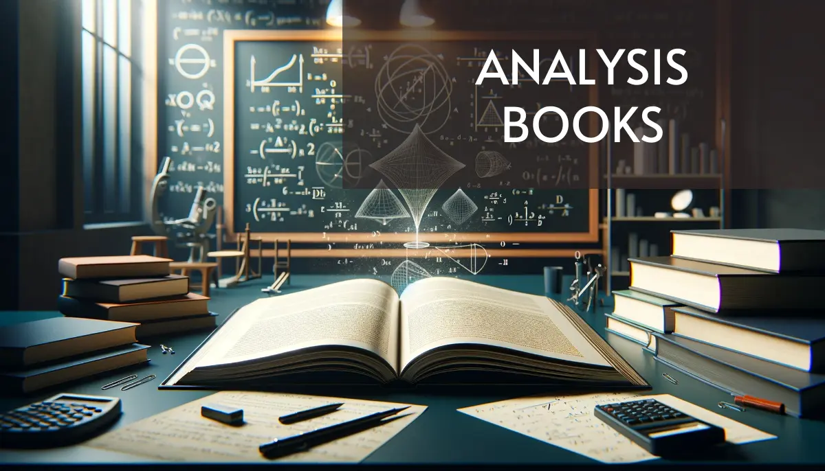 Mathematical Analysis Books