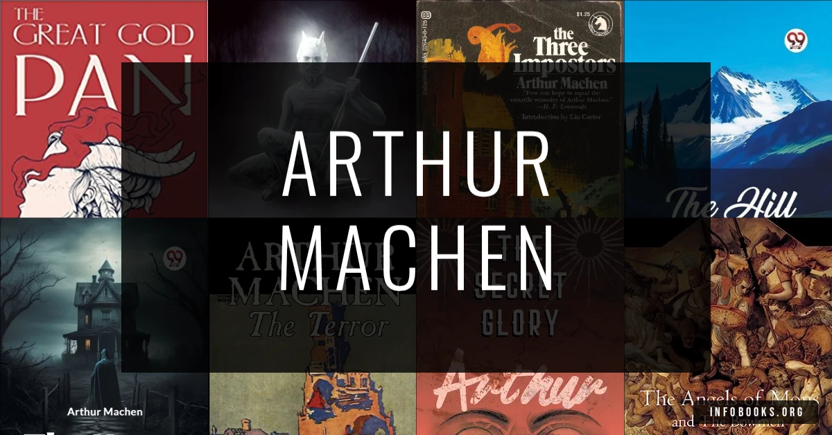 Book covers by Arthur Machen