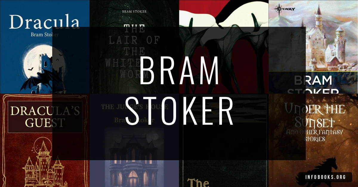 Book covers by Bram Stoker