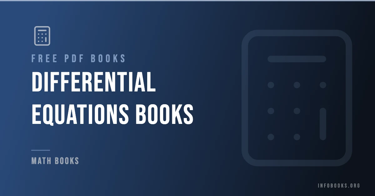 Differential Equations Books