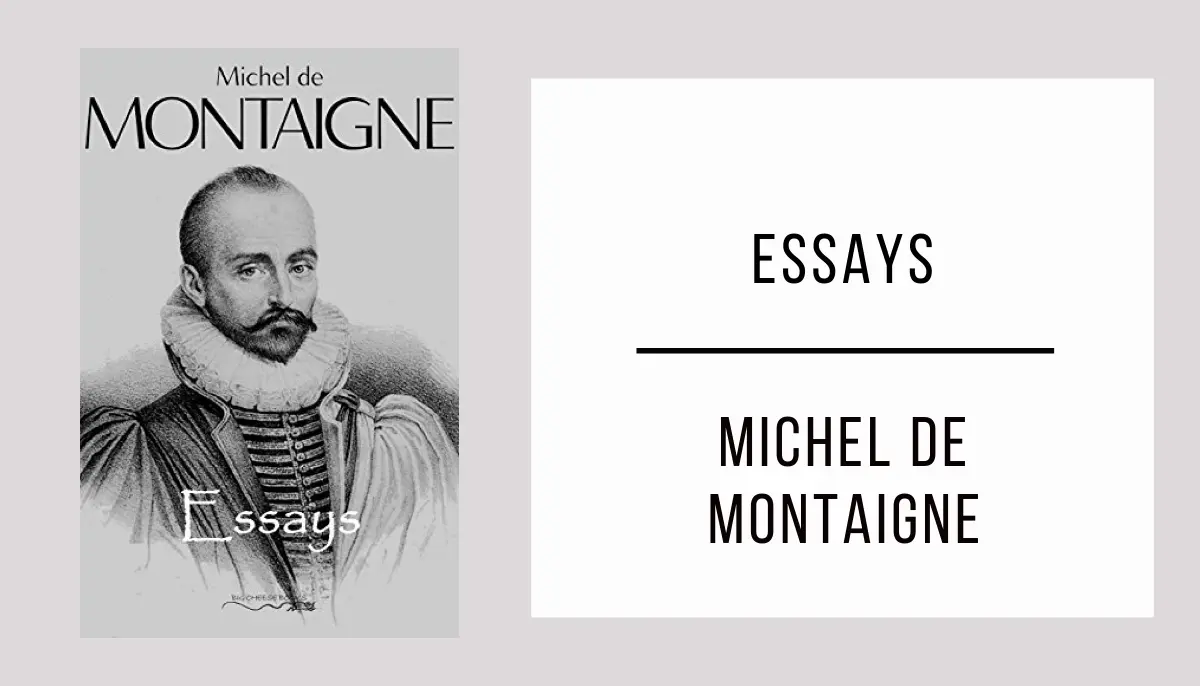 Essays by Michel de Montaigne