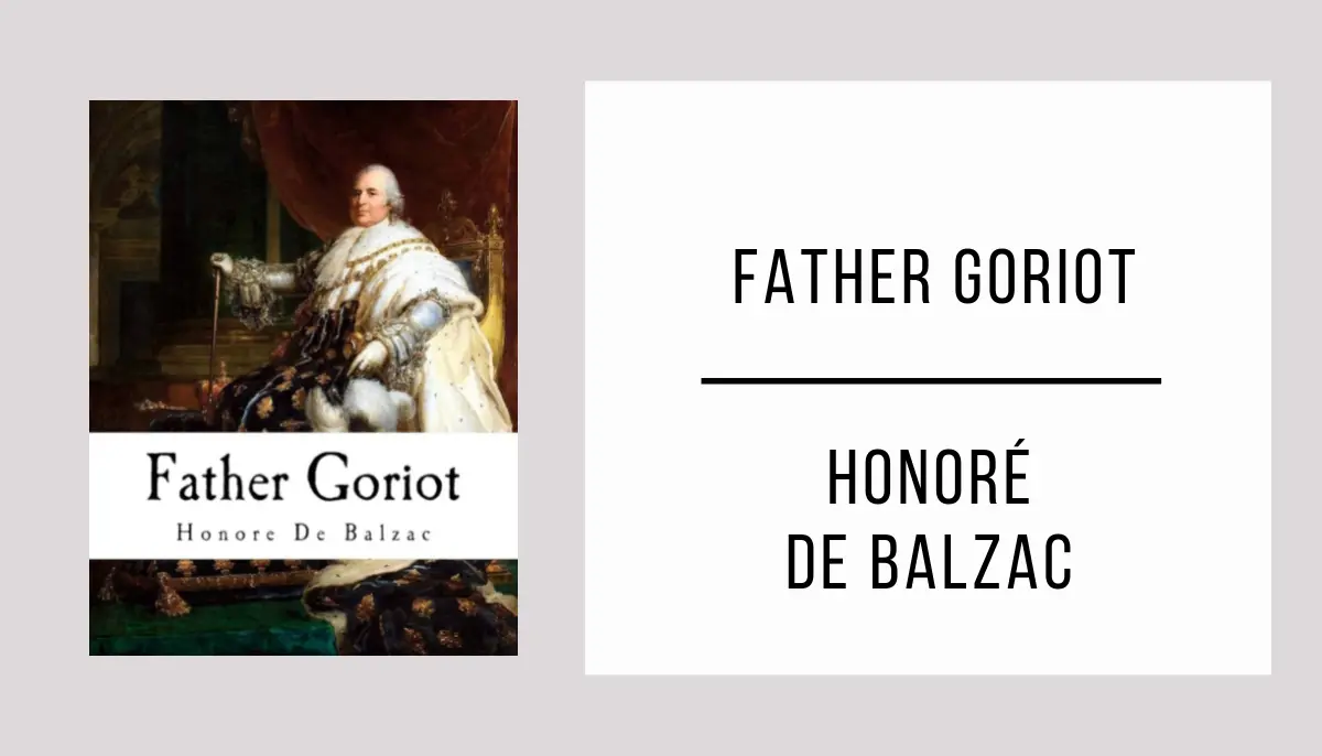 Father Goriot by Honoré de Balzac