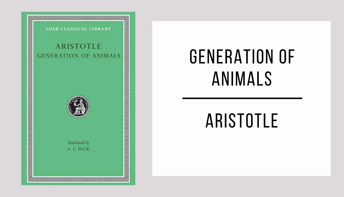 Generation of Animals by Aristotle
