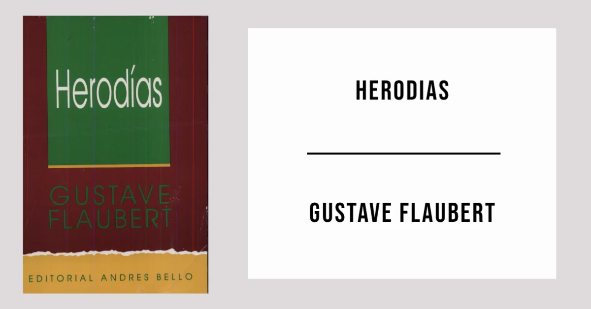 Herodias by Gustave Flaubert - Free PDF
