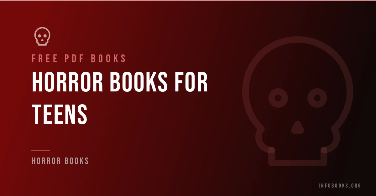 Free horror books for teens in PDF format.