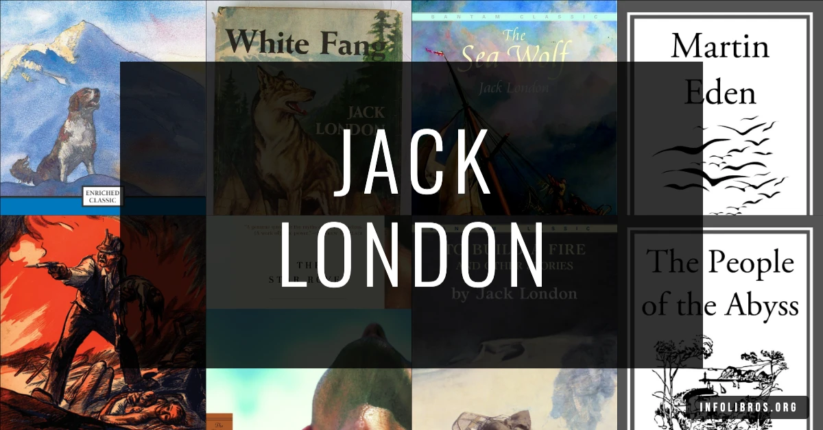 Book covers by Jack London