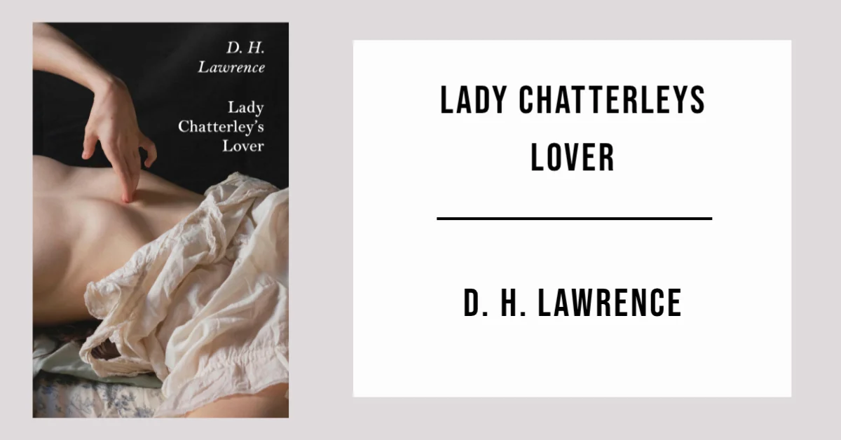 Lady Chatterley's Lover by D. H. Lawrence - Free PDF