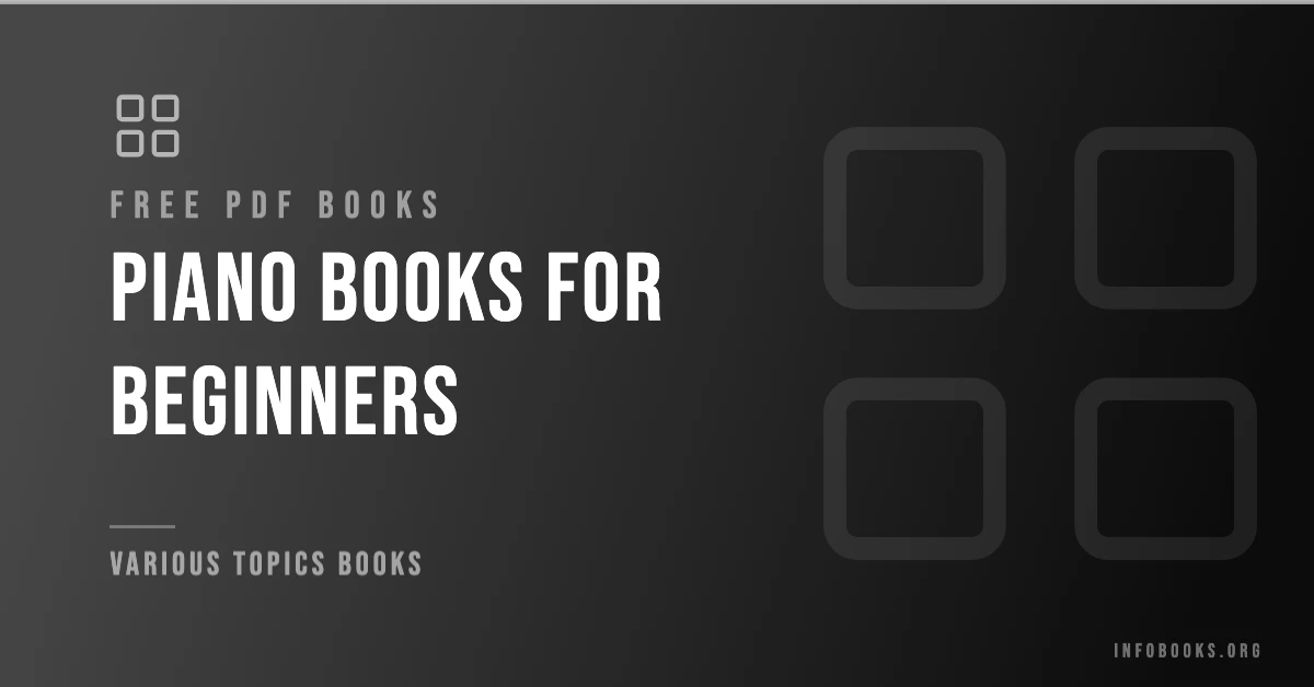 Piano Learning Books