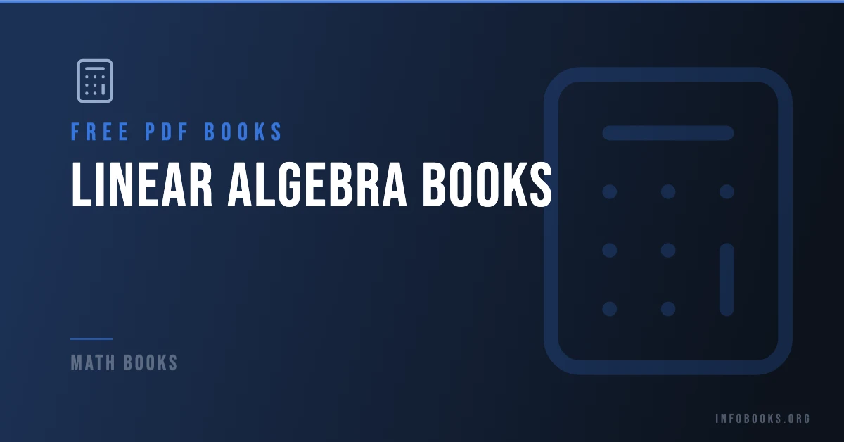 Free linear algebra books in PDF