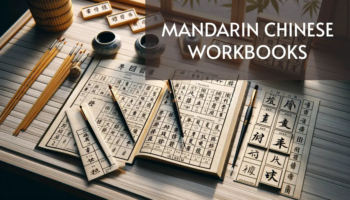 Mandarin Chinese Workbooks