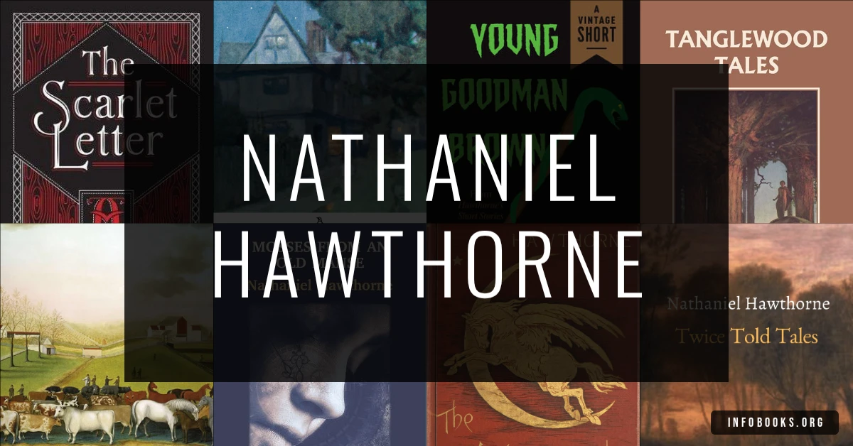 Book covers by Nathaniel Hawthorne
