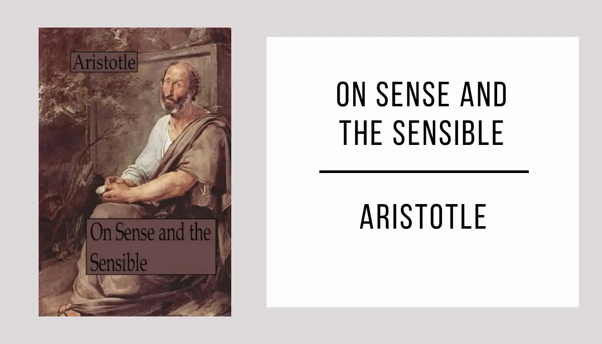 On Sense and the Sensible by Aristotle