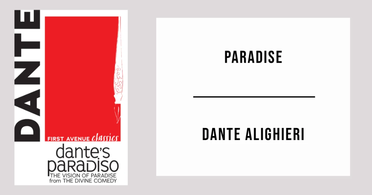 Paradise by Dante Alighieri - Free PDF