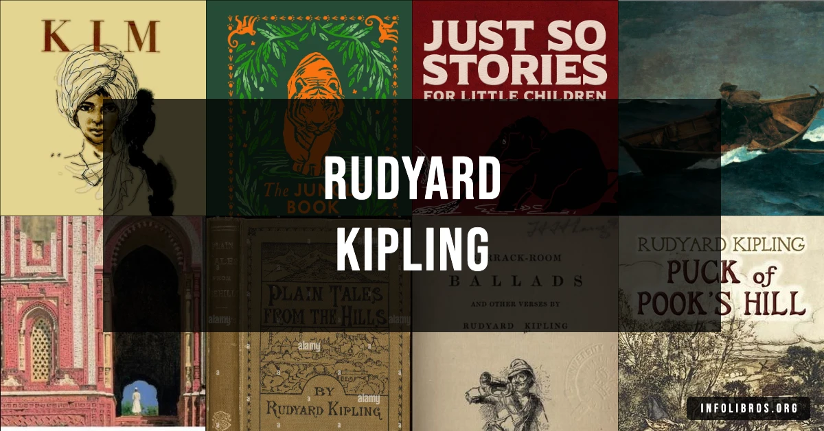 Book covers by Rudyard Kipling