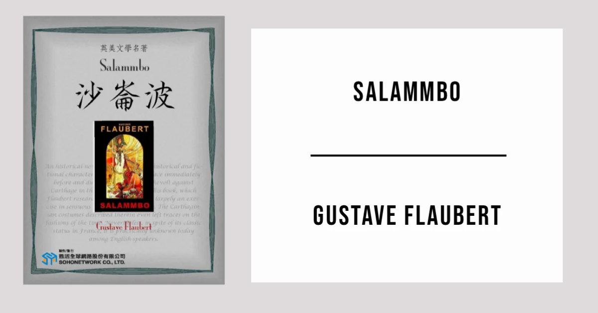 Salammbo by Gustave Flaubert - Free PDF