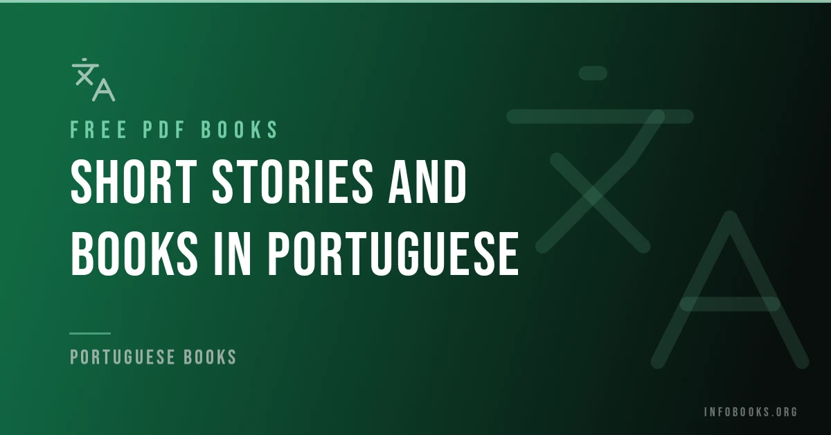 Free short stories and books in Portuguese in PDF format.