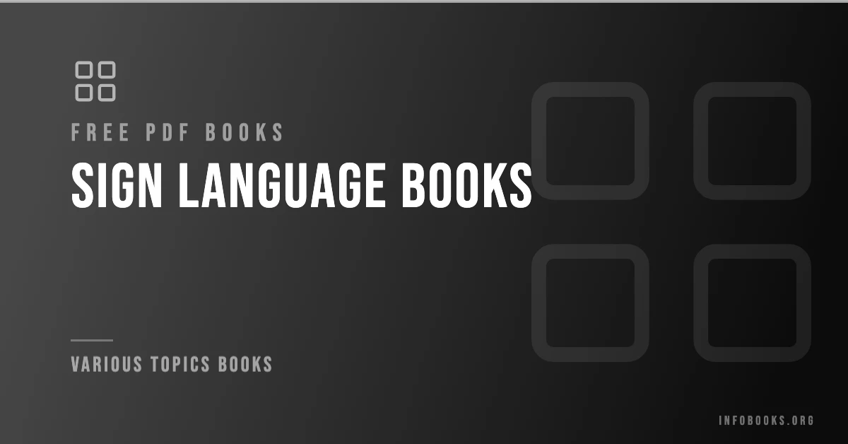 Sign Language Books