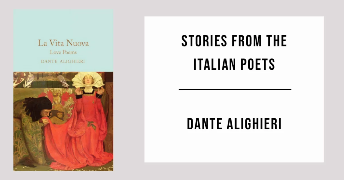 Stories From the Italian Poets by Dante Alighieri - Free PDF