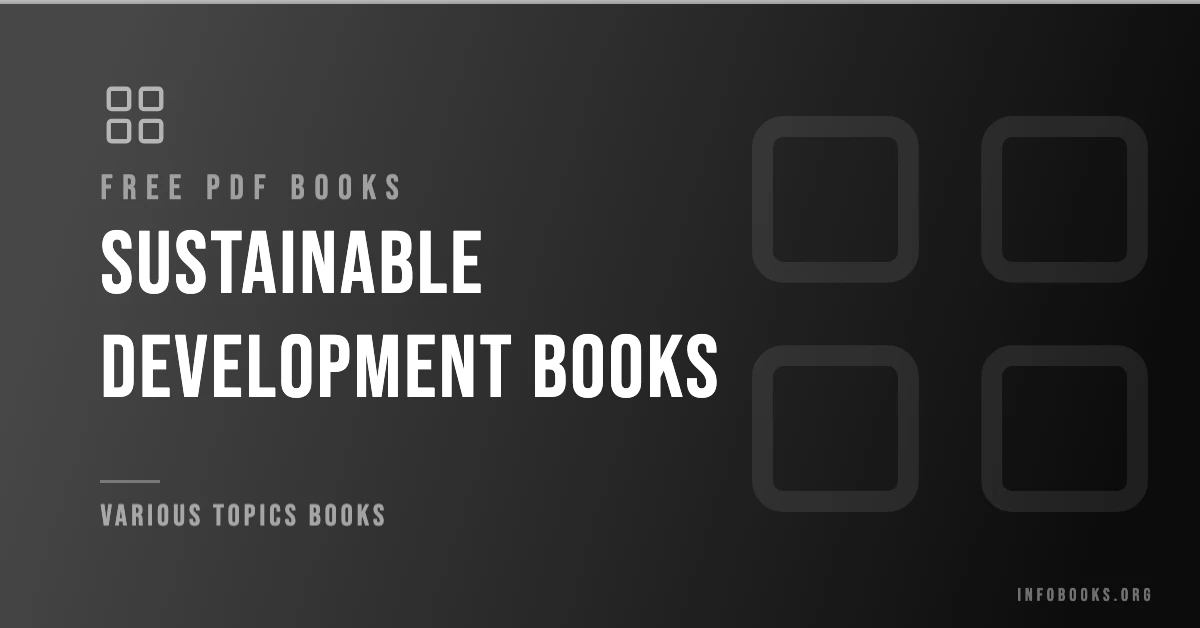 Sustainable Development Books