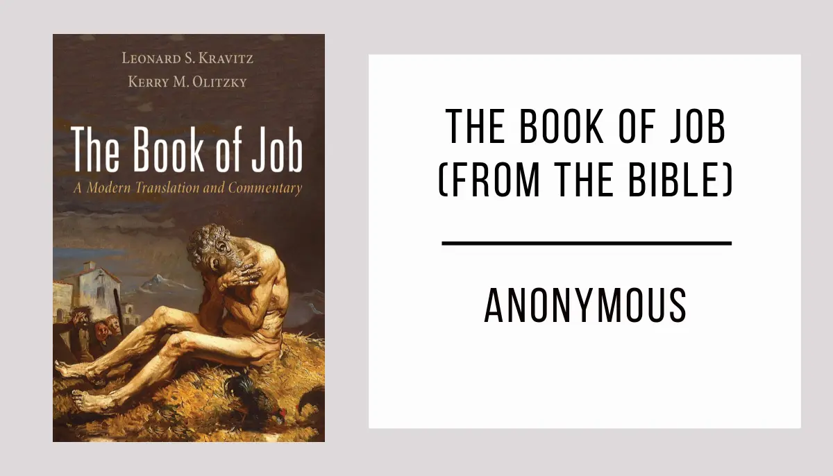 The Book of Job by Unknown