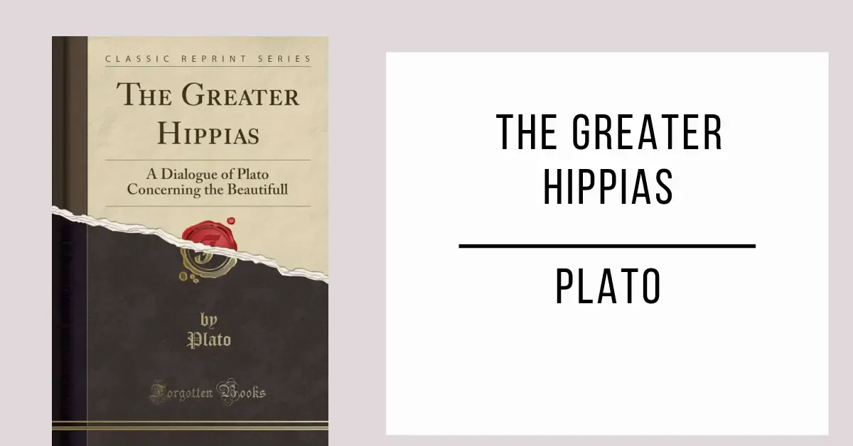 The Greater Hippias by Plato