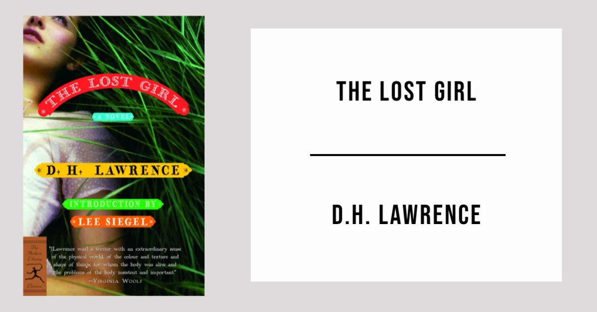 The Lost Girl by D.H. Lawrence - Free PDF