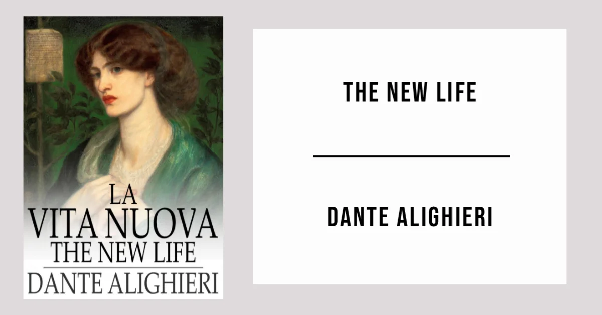 The New Life by Dante Alighieri - Free PDF