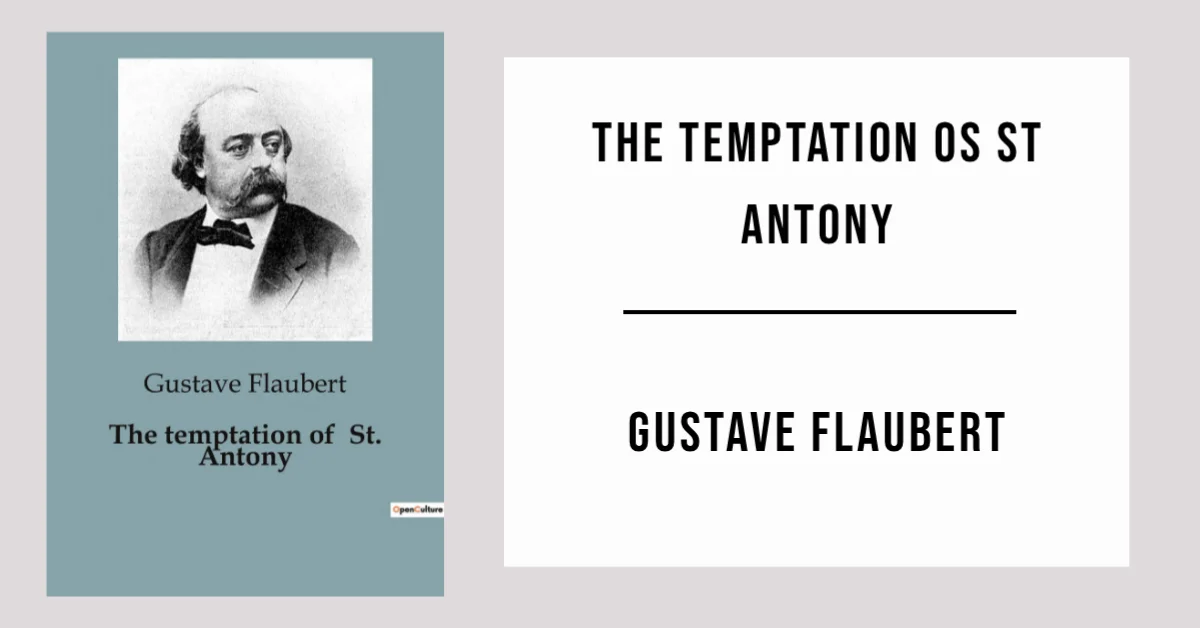 The Temptation os St Antony by Gustave Flaubert - Free PDF
