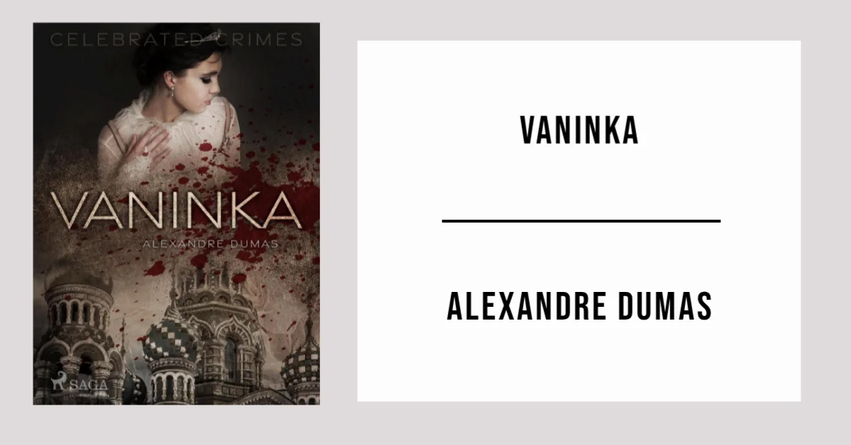 Vaninka by Alexandre Dumas - Free PDF
