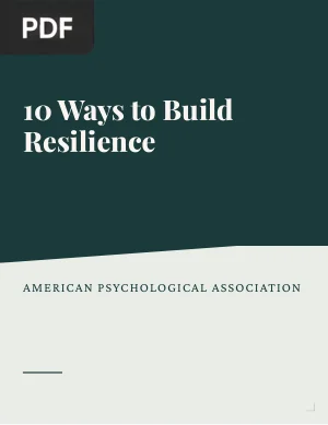 10 Ways to Build Resilience (Article)