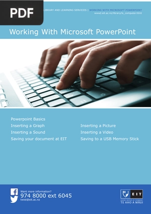 Working With Microsoft PowerPoint