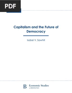 Capitalism and the Future of Democracy