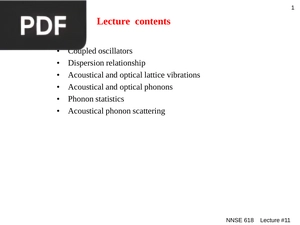Acoustical and Optical Waves (Presentation)