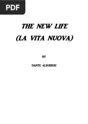 La Vita Nuova