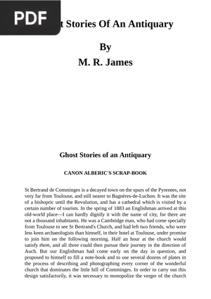 Ghost Stories Of An Antiquary