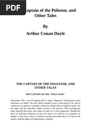The Captain of the Polestar and Other Tales