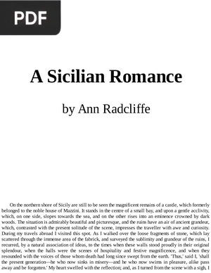 A Sicilian Romance