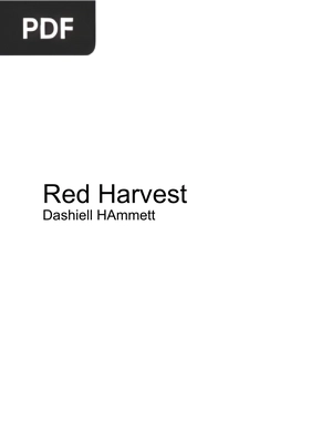 Red Harvest