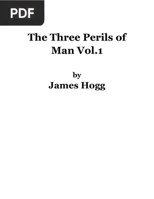 The Three Perils of Man (Vol 1.)
