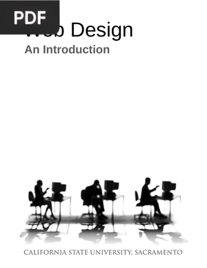 Web Design. An Introduction