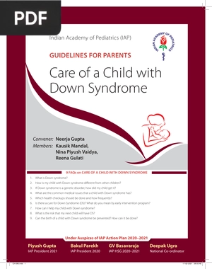 Care of a Child with Down Syndrome