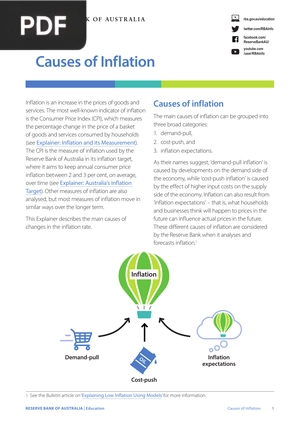Causes of Inflation (Article)