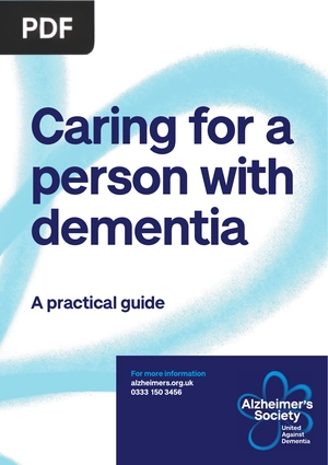 Caring for a person with dementia